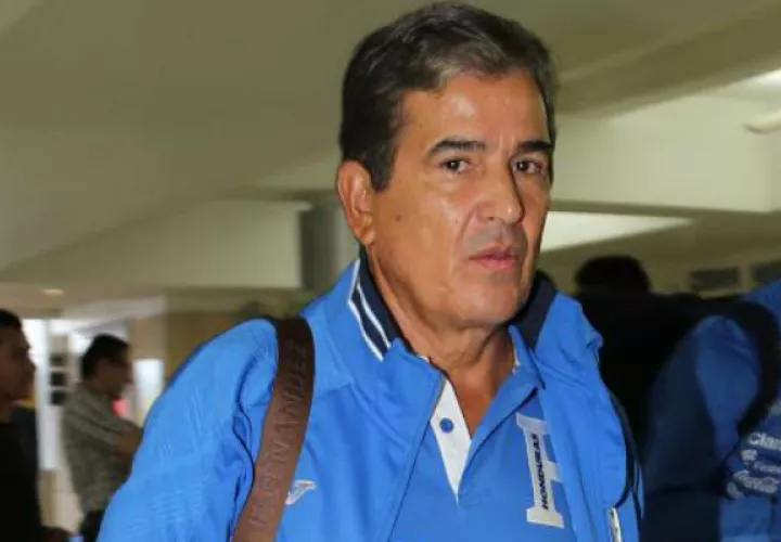  Jorge Luis Pinto dirigió a Honduras.. Foto: Cortesía