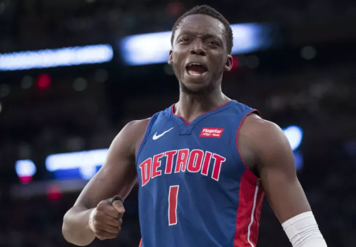 Reggie Jackson de los Pistons. Foto:AP