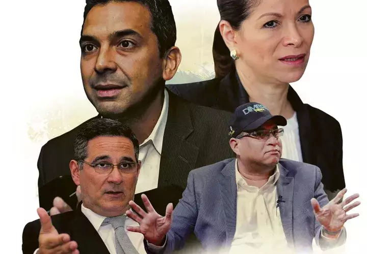 Se encarniza lucha por la candidatura presidencial por la vía independiente. Ilustración: Panamá América.