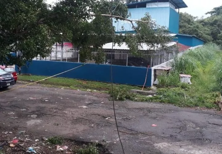 El cuerpo sin vida del agente policial fue encontrado en unos matorrales, cerca a los edificios multifamiliares en San Joaquín.