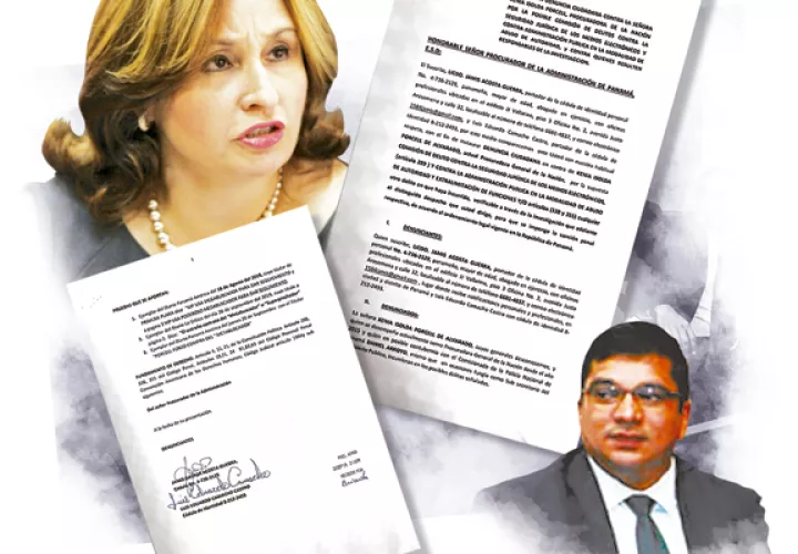 Kenia Porcell mantiene varias denuncias en su contra. Ilustración Epasa.