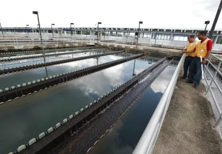 La planta potabilizadora de Chilibre abastece de agua potable  la gran parte de la ciudad capital y San Miguelito.