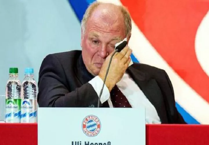 Uli Hoeness no hablará más del tema.