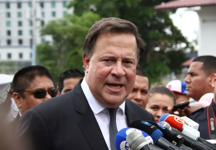 Presidente Juan Carlos Varela se va de viaje, pero no anuncia el destino. Foto: Panamá América.