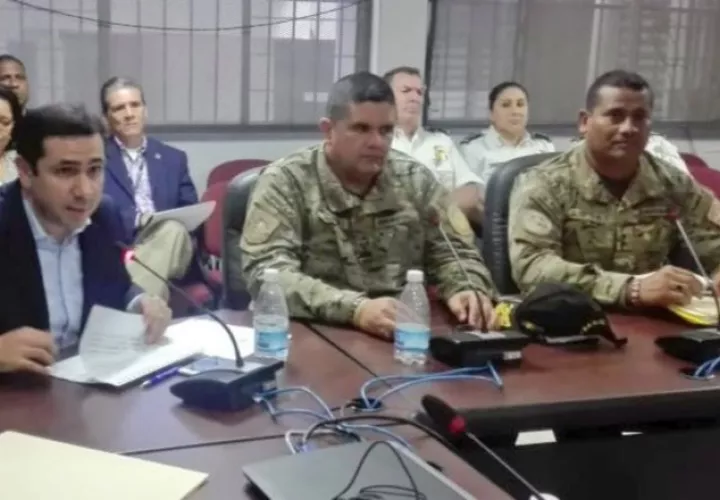 El ministro de Seguridad fue el único que acudió a la comisión. 