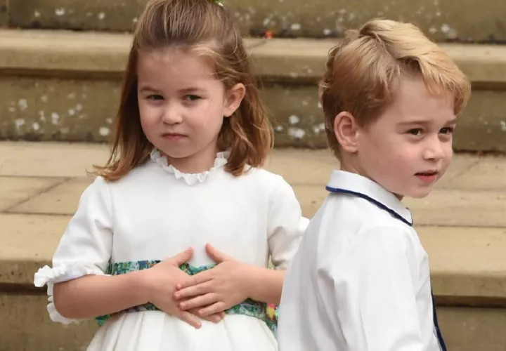 La princesa Charlotte.
