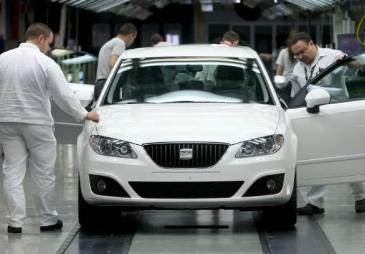 La industria automovilística  se encuentra afectada. EFE