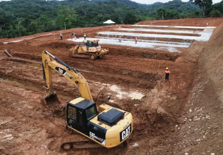 Los trabajos en la futura planta de Gamboa llevan 24% de adelanto, con un costo de 238 millones 927 mil dólares. Foto de cortesía