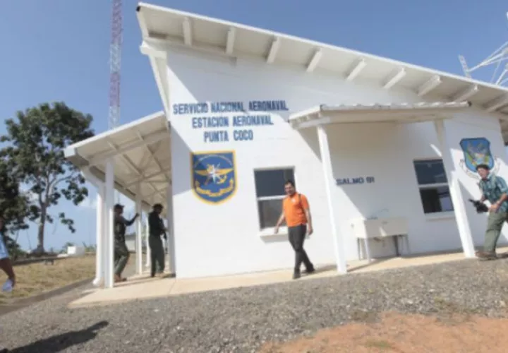 Estación aeronaval de Punta Coco.