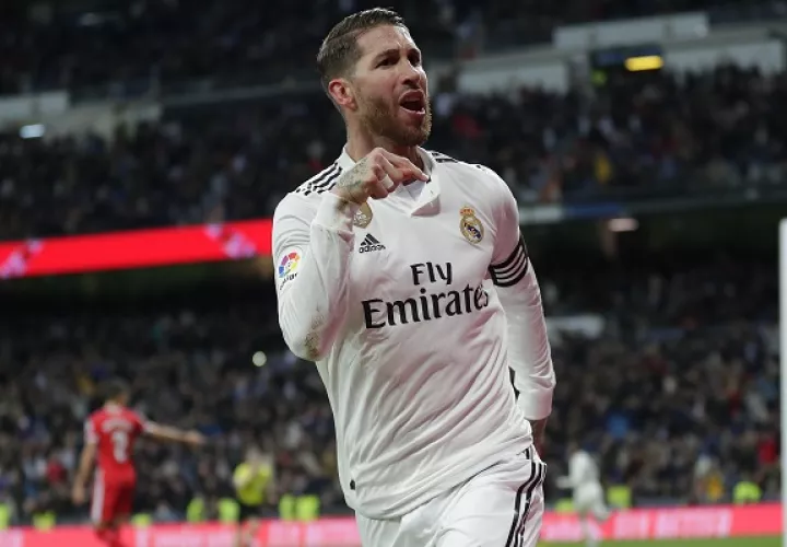 Sergio Ramos marcó de penal.