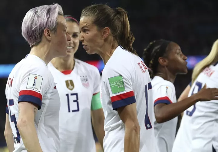Rapinoe es una de las protagonistas del mundial.