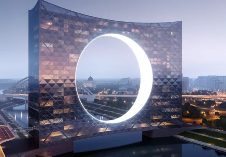 Explican que este edificio generará casi toda la energía que consumirá.