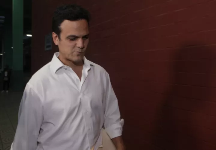 Raúl De Saint Malo, a su salida del Sistema Penal Acusatorio (SPA).