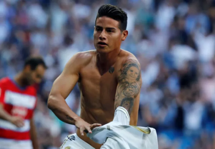 James Rodríguez sentenció un contragolpe de manual. Foto EFE