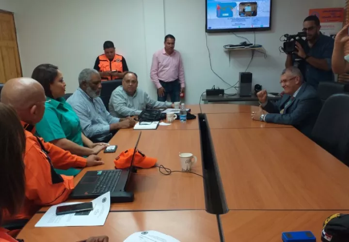 Se instaló el COE para monitoreo permanente. Foto de José Vásquez
