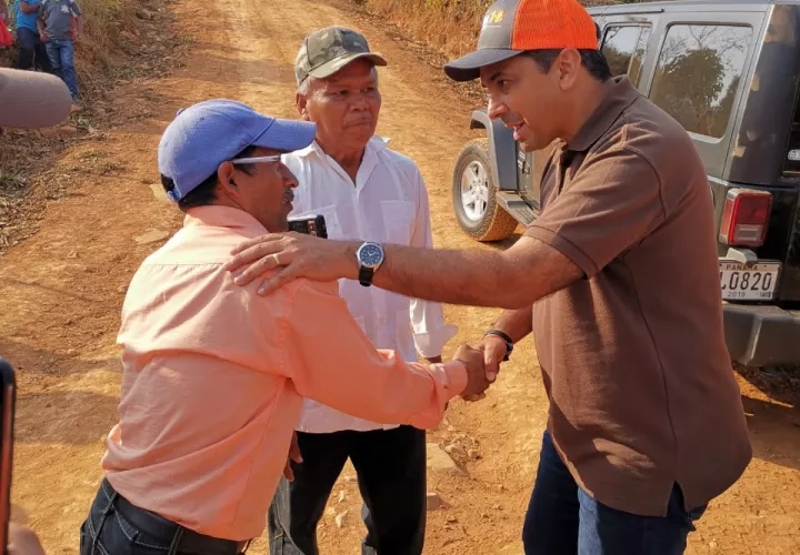 Lombana realizará su cierre de campaña en Santiago de Veraguas. Foto de Cortesía
