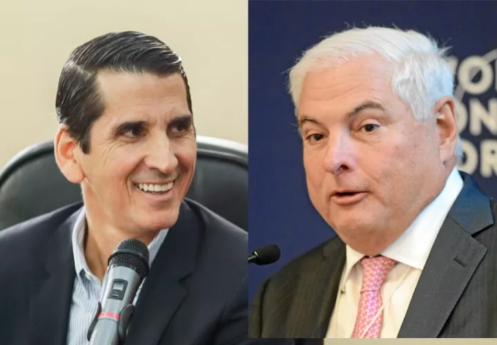 Rómulo Roux es presidente de Cambio Democrático y Ricardo Martinelli el fundador. Foto: Panamá América.