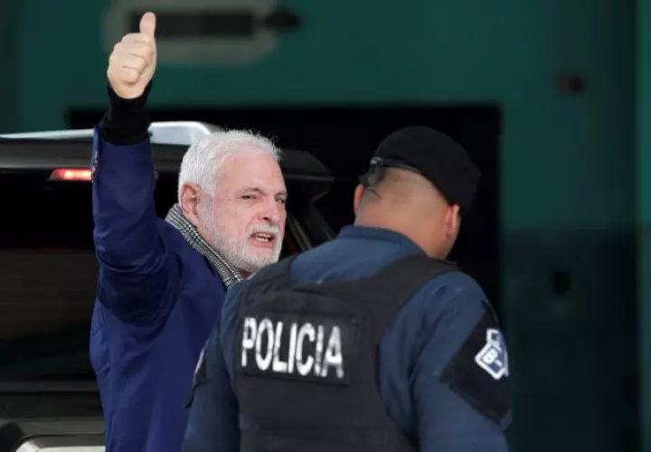 Ricardo Martinelli Berrocal manifestó ser víctima de una persecución política en su contra. Foto de Víctor Arosemena