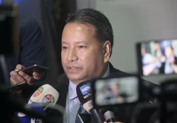 Ricardo Torres, jefe de bancada del PRD. 