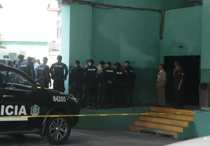 Ricardo Martinelli a su llegada al Sistema Penal Acusatorio. Foto Víctor Arosemena
