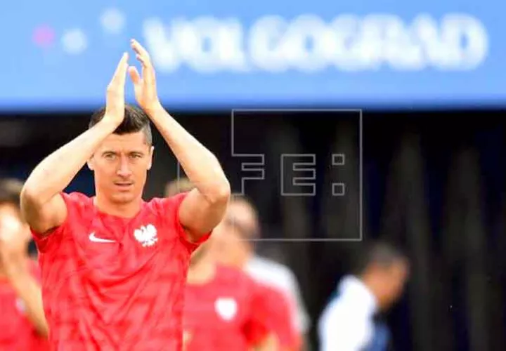 Robert Lewandowski terminó el 2018 anotando  10 en la Bundesliga. Foto EFE