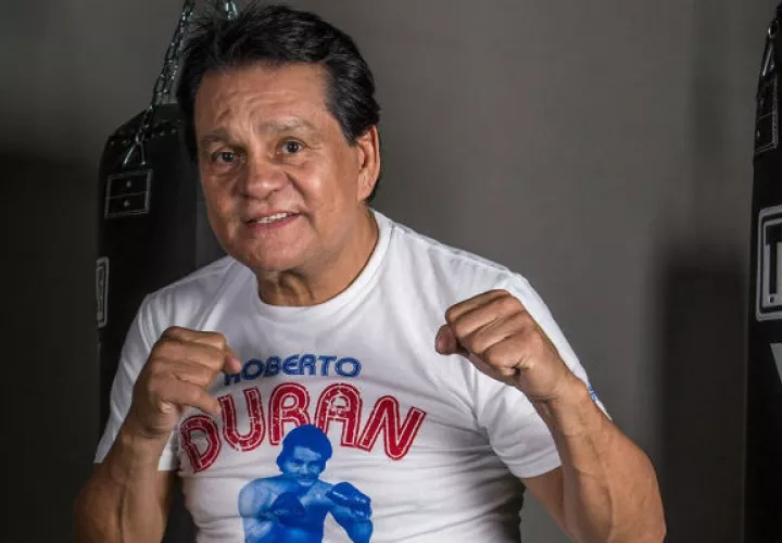 Roberto Durán. Foto: Instagram