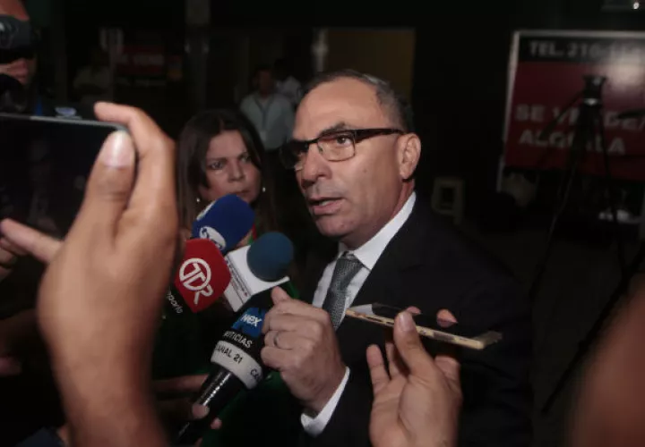 Rolando López compareció como testigo en el caso de los pinchazos telefónicos. Foto Víctor Arosemena.