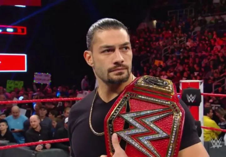 Roman Reigns anunció su retiro. Foto: @WWE