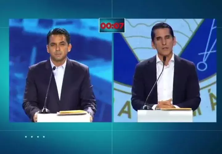 Rómulo Roux refutó la pregunta que le lanzó el candidato independiente Ricardo Lombana.