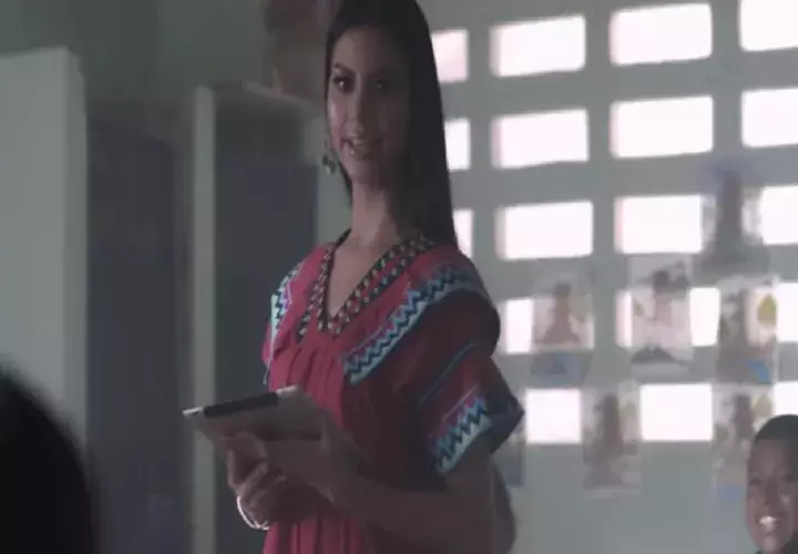 En el vídeo, junto a Rosa Iveth Montezuma, participan niños de la Comarca Ngäbe Buglé. 