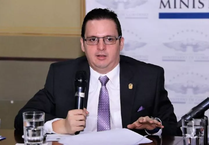 Ministro de Gobierno, Carlos Rubio. Foto de archivo