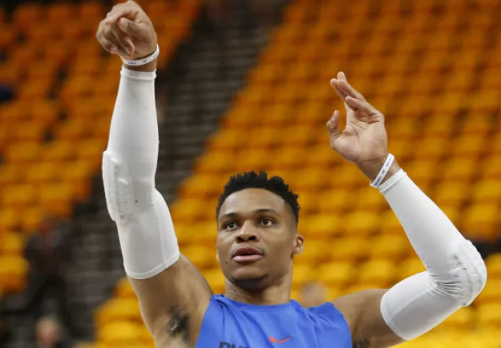  Russell Westbrook Foto AP