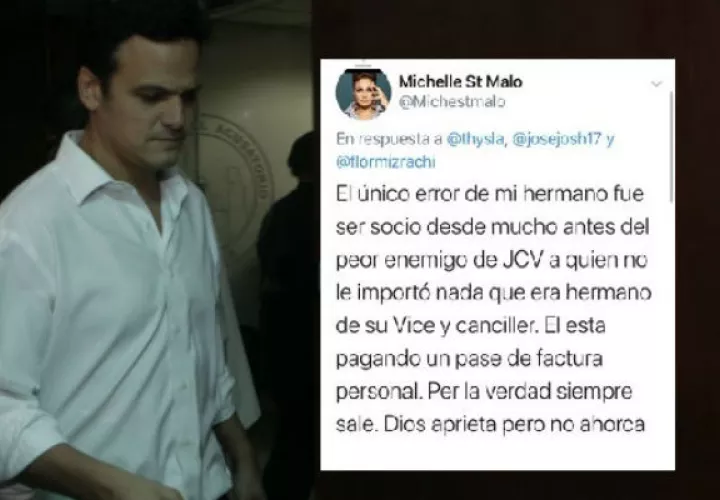 Raúl de Saint Malo es inocente, afirma su hermana. Foto/Redes Sociales