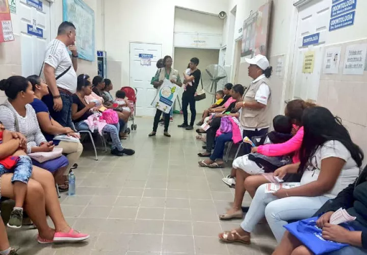 Charla de salud. Foto: Minsa