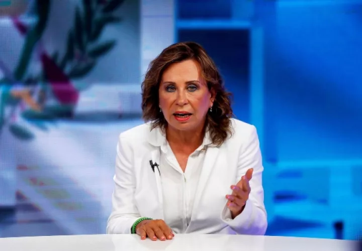 La socialdemócrata y exprimera dama de Guatemala, Sandra Torres, tendrá que ir a la segunda ronda de elecciones presidenciales de Guatemala al no lograr los votos necesarios. FOTO/EFE