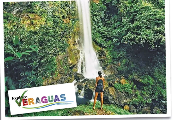 Imagen de la cascada Las Golondrinas, ubicada en el Parque Nacional Santa Fe. Foto: ATP