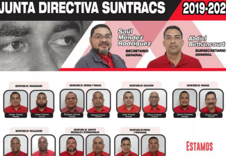 Saúl Méndez lleva nueve años como secretario general del Suntracs.