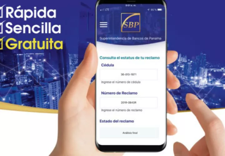 La aplicación permitirá al cliente seguir el progreso de sus reclamos bancarios.