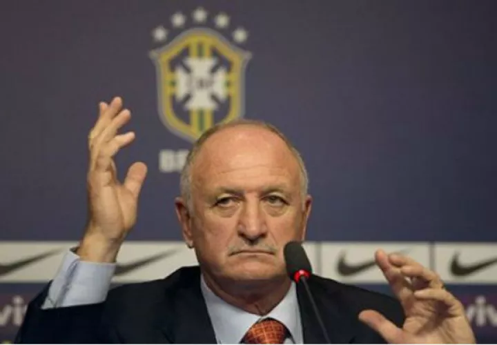 Luis Felipe Scolari. Foto:AP