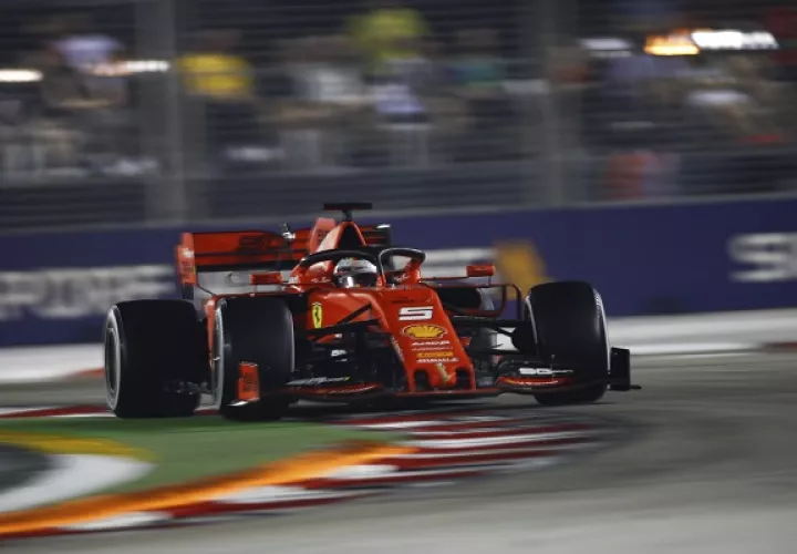 Sebastian Vettel. Foto:AP