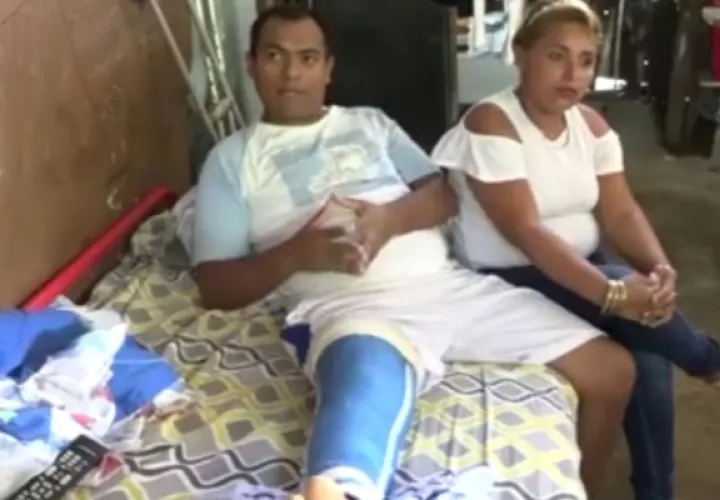 Fermín González Quintero, fue atropellado el pasado 1 de mayo en la garita de las instalaciones de empresa Petroterminales de Panamá. Foto/Mayra Madrid