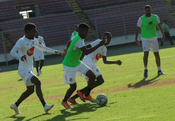 Selección de Panamá se prepara para enfrentar a Estados Unidos. Foto Anayansi Gamez