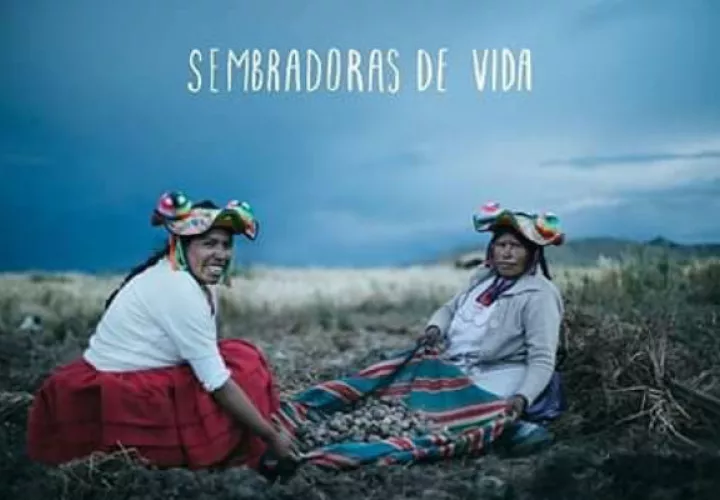 Sonia Mamani es  una de las protagonistas del documental. 
