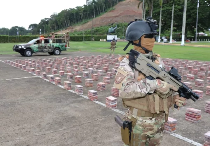  la mayor cantidad de sustancia ilícita decomisada es la cocaína con unos 8,496 paquetes,. Foto/Senan