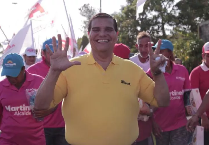 Sergio "Chello" Gálvez quedó como candidato principal a la alcaldía tras ser inhabilitado Ricardo Martinelli.
