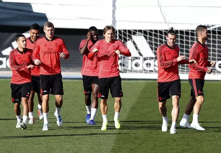 Entrenamientos del Real Madrid Foto EFE