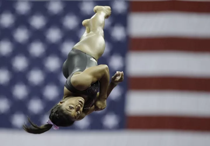 Simone Biles. Foto:AP