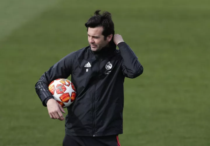  Santiago Solari. Foto:AP