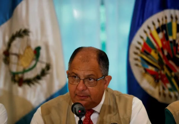  El jefe de la misión electoral de la Organización de Estados Americanos (OEA) para Guatemala, Luis Guillermo Solís,  rechazó este martes las acusaciones de fraude realizadas por el partido campesino Movimiento para la Liberación de los Pueblos (MLP). FOTO/EFE