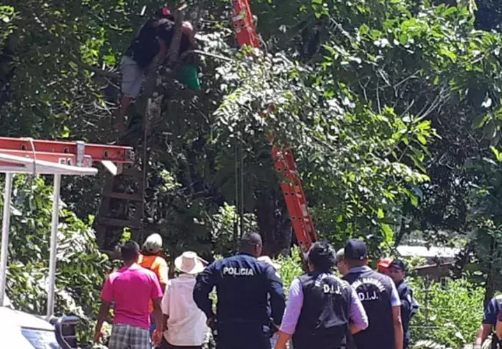 Los familiares del hoy occiso piden ayuda para sepultar a Sixto Hernández. Foto/Melquiades Vásquez